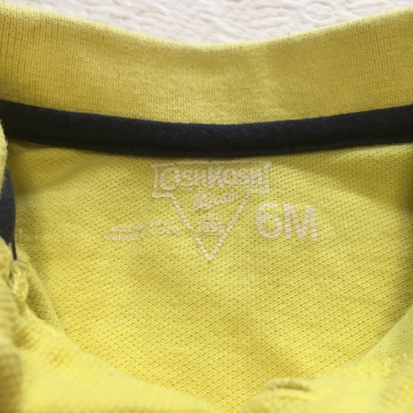 6m (6/$20) Polo Shirt/Bodysuit by OshKosh - Picture 9 of 9